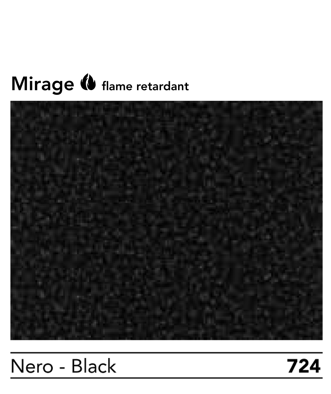 MIRAGE – 724 Nero Black