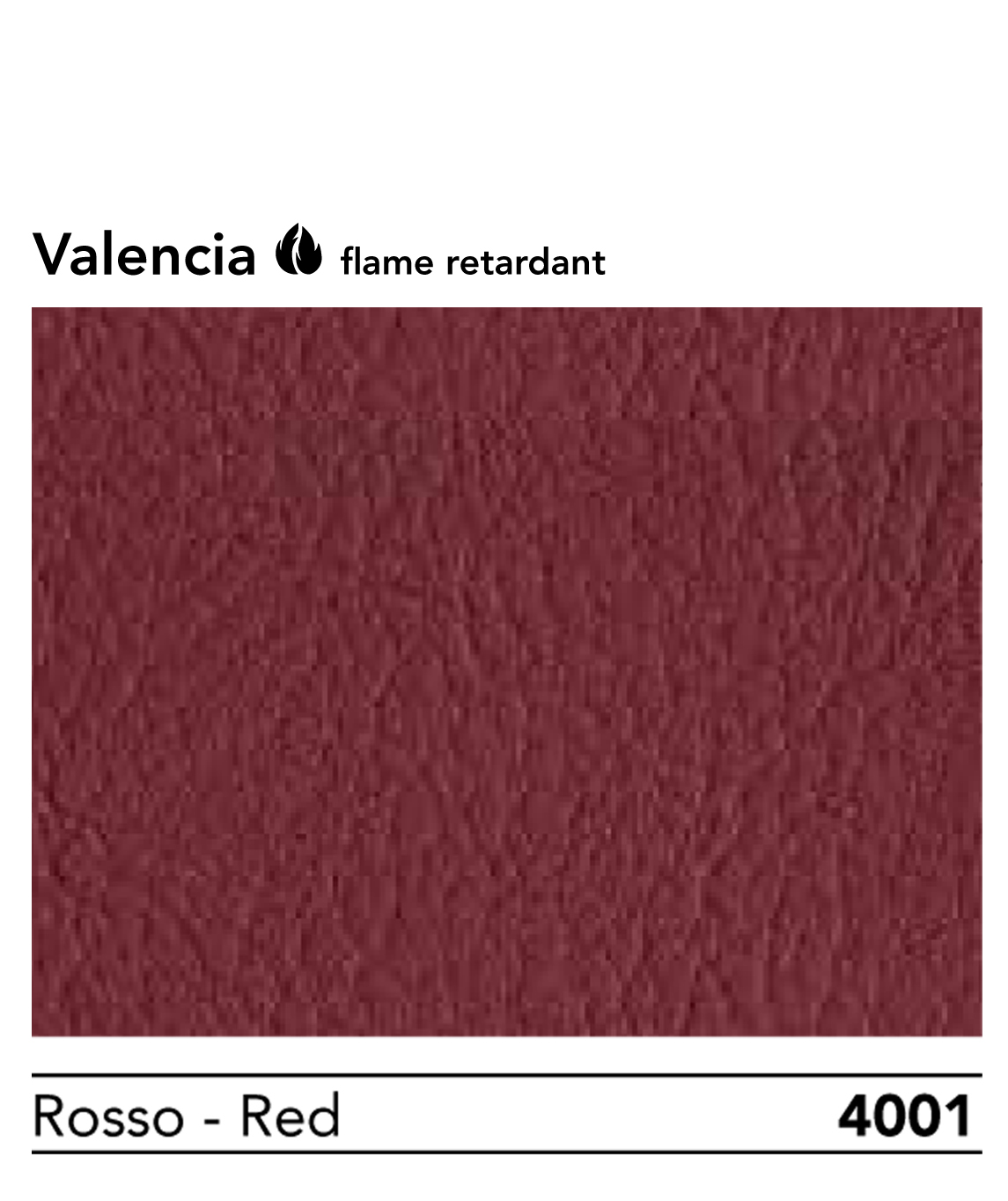 VALENCIA – 4001 Rosso Red